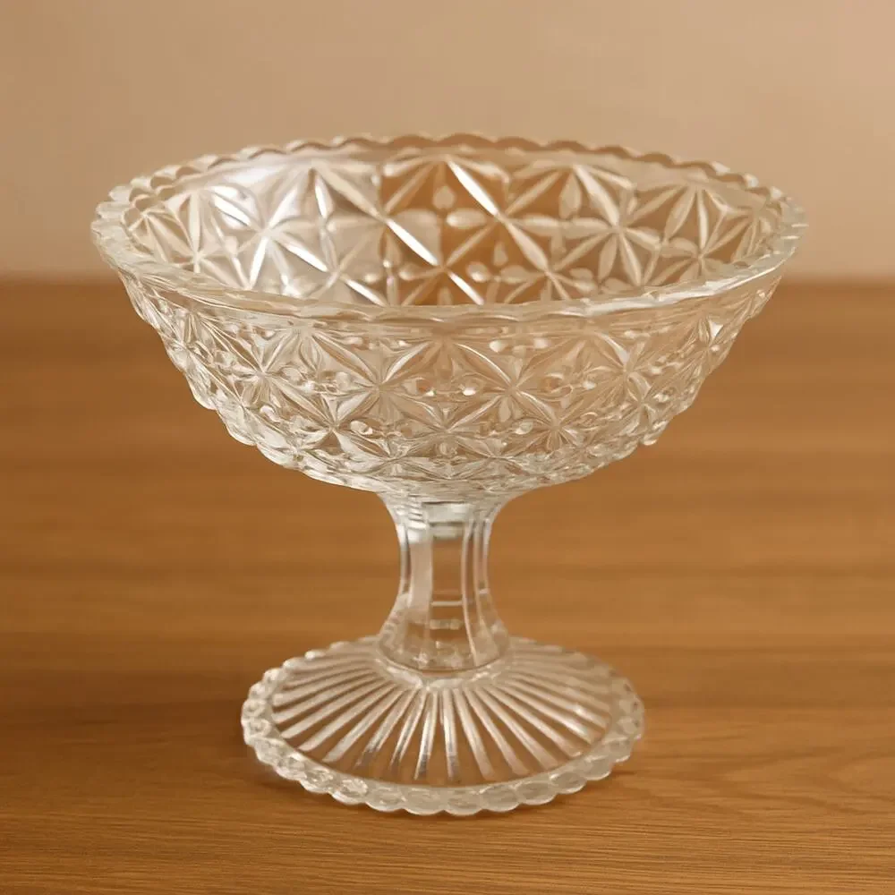 Beautiful ~‎ Vintage Imperial Glass Candy/Nut Dish - Pressed Glass